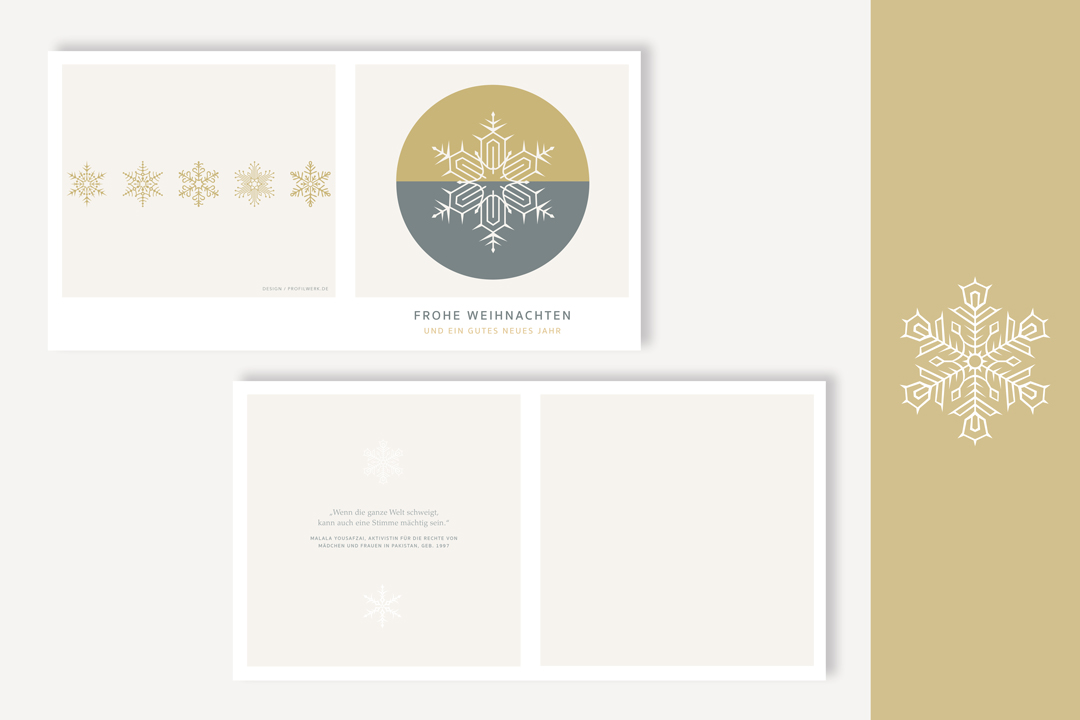 Für einen guten Zweck - Weihnachtskarten-Set – Bild 6