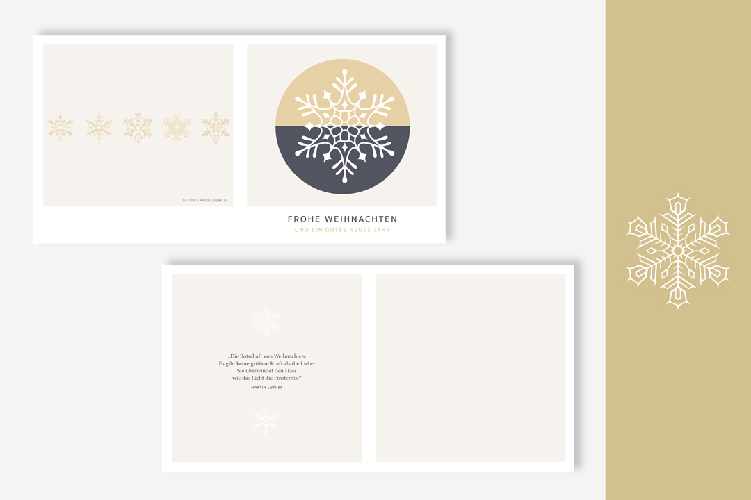 Für einen guten Zweck - Weihnachtskarten-Set – Bild 5