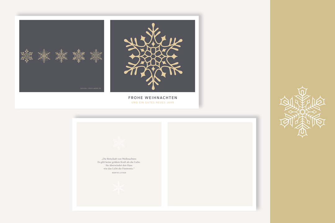 Für einen guten Zweck - Weihnachtskarten-Set – Bild 8